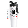 Mega Stainless steel Tumbler with lid, double wall 1,2L