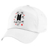5-Panel Cap White, 100% Cotton (Twill), (UNISEX, ONE SIZE)