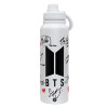 1L Stainless Steel Thermal Bottle with Phone Holder & Double Wall Insulation