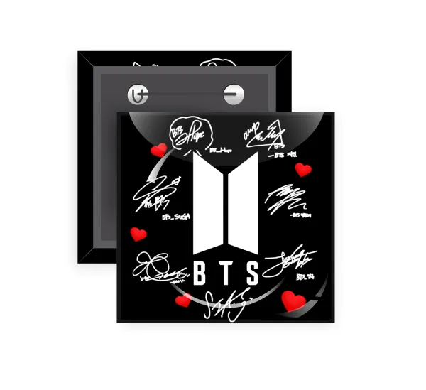 BTS signs — 1