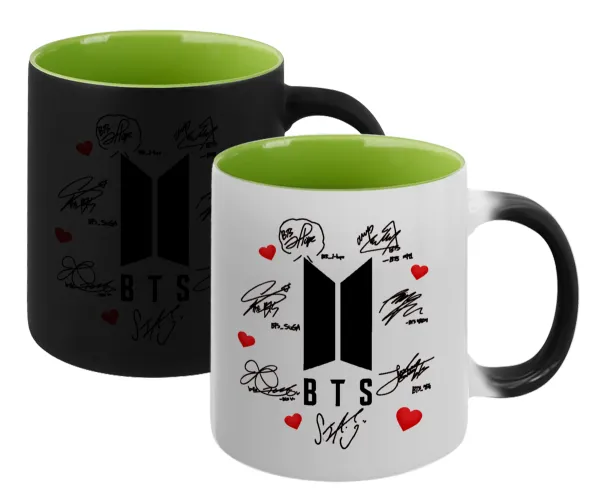 BTS signs — Μαγική εσωτερικό πράσινη