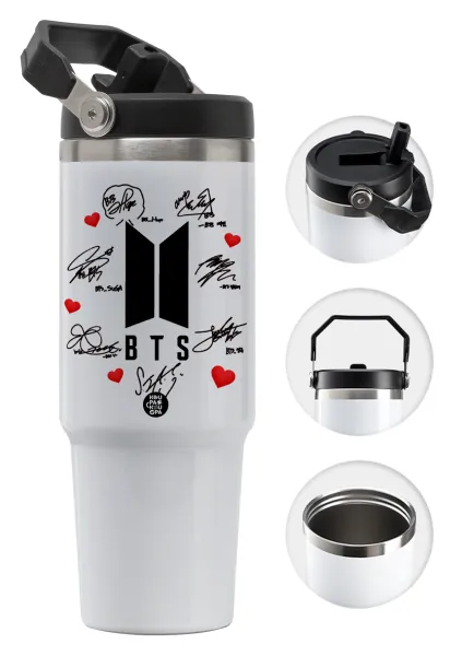 BTS signs — 1