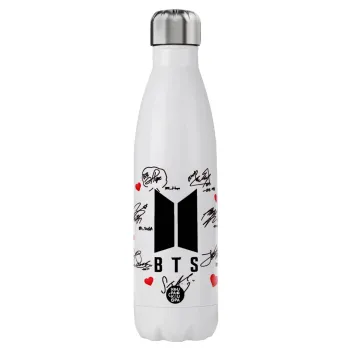BTS signs, Stainless steel, double-walled, 750ml