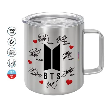 BTS signs, Mug Stainless steel double wall 300ml