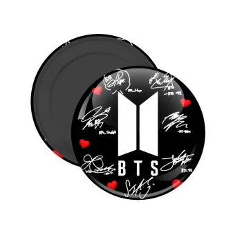 BTS signs, Μαγνητάκι ψυγείου στρογγυλό διάστασης 5cm
