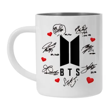 BTS signs, Mug Stainless steel double wall 300ml