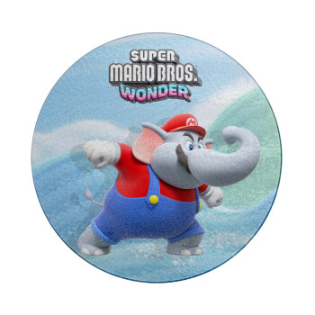 Super mario wonder, Επιφάνεια κοπής γυάλινη στρογγυλή (30cm)