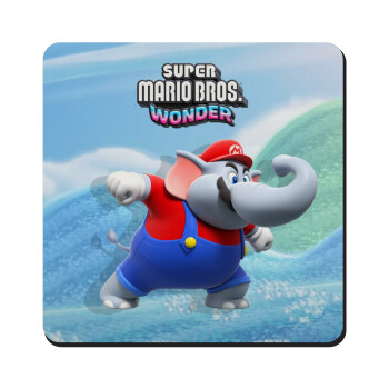 Super mario wonder, Τετράγωνο μαγνητάκι ξύλινο 9x9cm