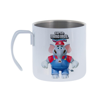 Super mario and Friends, Mug Stainless steel double wall 400ml