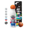 Bascetball Metal mug thermos, double wall, 550ml