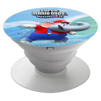 Super mario wonder, Phone Holders Stand  White Hand-held Mobile Phone Holder