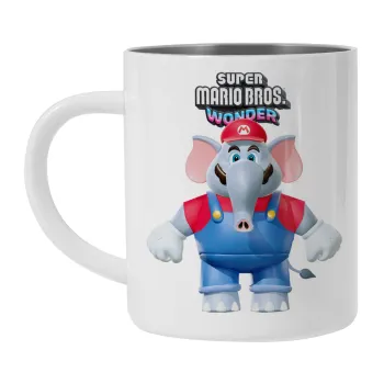 Super mario wonder, Mug Stainless steel double wall 300ml