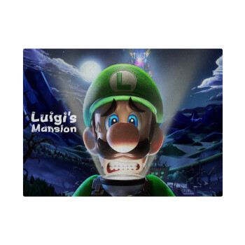 Luigi's Mansion, Επιφάνεια κοπής γυάλινη (38x28cm)