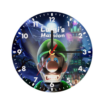 Luigi's Mansion, Wooden wall clock (20cm)