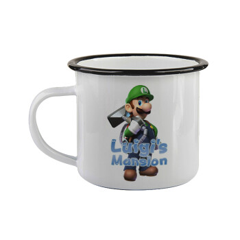 Luigi's Mansion, Κούπα εμαγιέ με μαύρο χείλος 360ml
