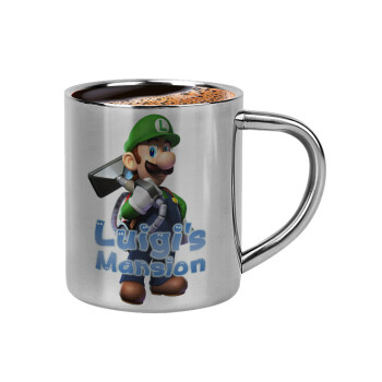 Luigi's Mansion, Double-wall metal cup for espresso (220ml)