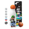Bascetball Metal mug thermos, double wall, 550ml