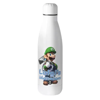 Luigi's Mansion, Μεταλλικό παγούρι θερμός (Stainless steel), 500ml