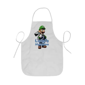 Luigi's Mansion, Ποδιά Σεφ ολόσωμη κοντή  Παιδική (44x62cm)