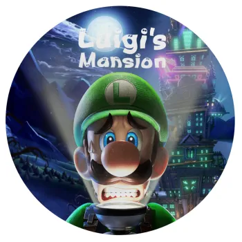 Luigi's Mansion, Mousepad Στρογγυλό 20cm