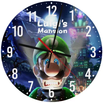 Luigi's Mansion, Ρολόι τοίχου ξύλινο (30cm)