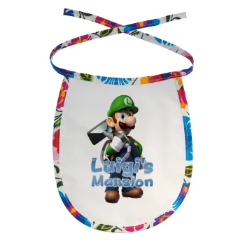 Luigi's Mansion, Σαλιάρα μωρού αλέκιαστη με κορδόνι Χρωματιστή