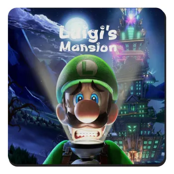 Luigi's Mansion, Τετράγωνο μαγνητάκι ξύλινο 9x9cm