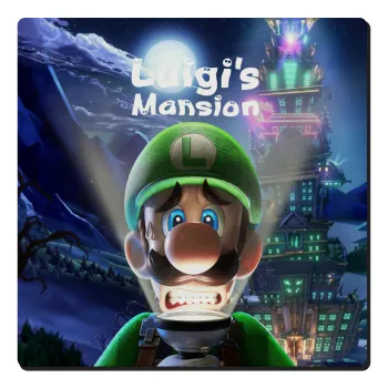 Luigi's Mansion, Τετράγωνο μαγνητάκι ξύλινο 6x6cm