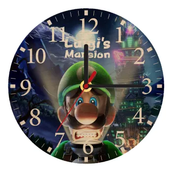 Luigi's Mansion, Ρολόι τοίχου ξύλινο plywood (20cm)