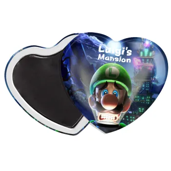 Luigi's Mansion, Μαγνητάκι καρδιά (57x52mm)