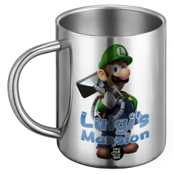 Luigi's Mansion, BIG Mug Stainless steel double wall (450ml)