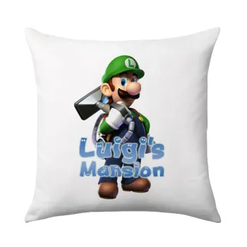 Luigi's Mansion, Μαξιλάρι καναπέ 40x40cm περιέχεται το  γέμισμα