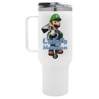 Luigi's Mansion, Mega Tumbler με καπάκι, διπλού τοιχώματος (θερμό) 1,2L