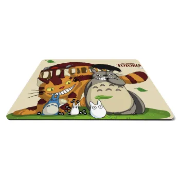 Totoro and Cat, Mousepad ορθογώνιο 27x19cm