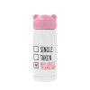 Pink stainless steel thermal flask, 320ml
