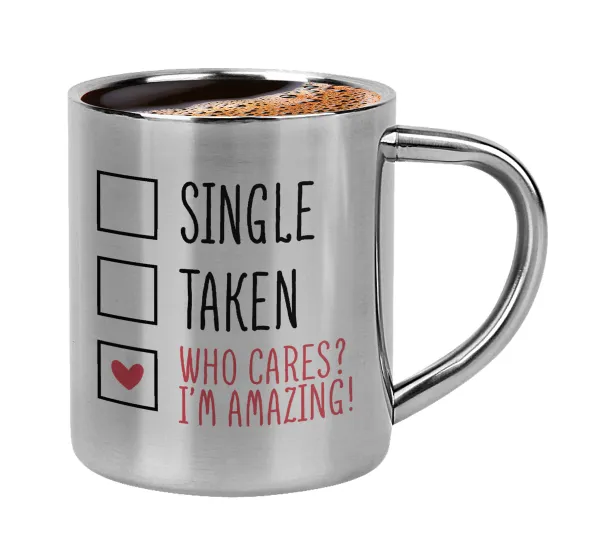 Single — Κουπάκι μεταλλικό διπλού τοιχώματος για espresso (220ml)