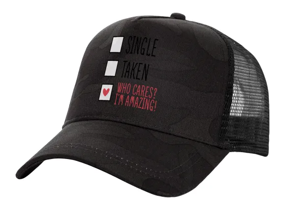 Single — Καπέλο Ενηλίκων Structured Trucker, με Δίχτυ, (παραλλαγή) Army σκούρο (100% ΒΑΜΒΑΚΕΡΟ, ΕΝΗΛΙΚΩΝ, UNISEX, ONE SIZE)