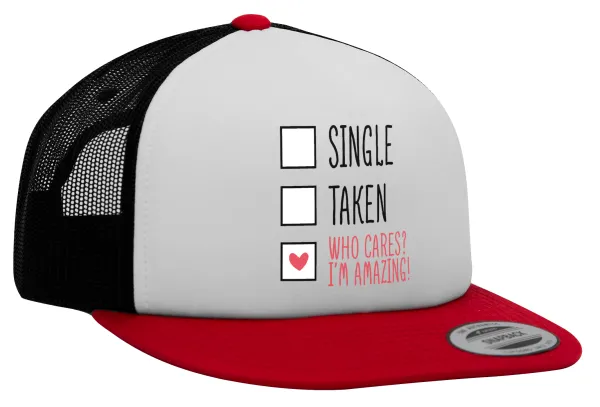 Single, Taken, Who cares i'm amazing — 1