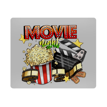 Movie night, Mousepad rect 23x19cm