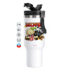 Mega Stainless steel Tumbler with lid, double wall 1,2L