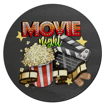 Movie night, Επιφάνεια κοπής γυάλινη στρογγυλή (30cm)