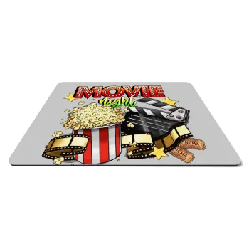 Movie night, Mousepad rect 27x19cm