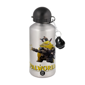 Palworld, Metallic water jug, Silver, aluminum 500ml