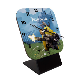 Palworld, Quartz Wooden table clock with hands (10cm)