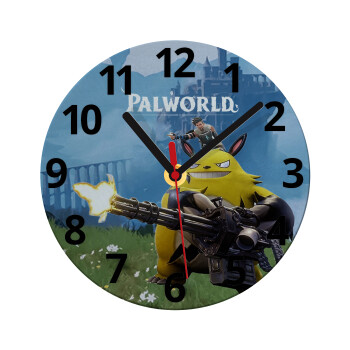 Palworld, Ρολόι τοίχου γυάλινο (20cm)