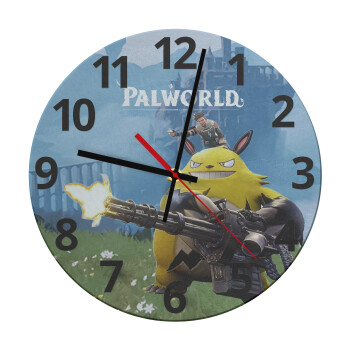 Palworld, Ρολόι τοίχου γυάλινο (30cm)
