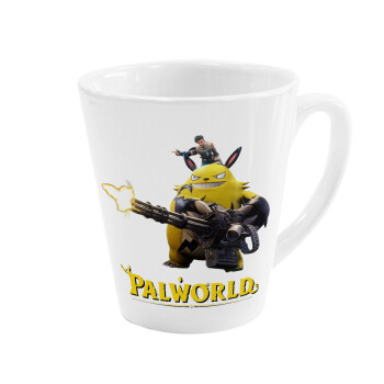 Palworld, Κούπα κωνική Latte Λευκή, κεραμική, 300ml
