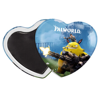 Palworld, Μαγνητάκι καρδιά (57x52mm)