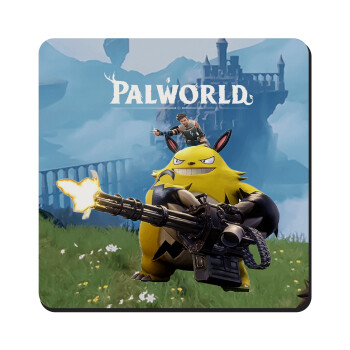 Palworld, Τετράγωνο μαγνητάκι ξύλινο 9x9cm