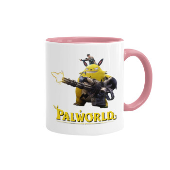 Palworld, Mug colored pink, ceramic, 330ml